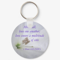 Moonflower Keychain-customize