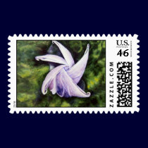 Moonflower Postage Stamps by artbyjolyn Moonflower Postage Stamps