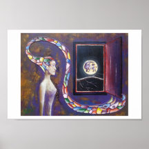 Moonflower Poster