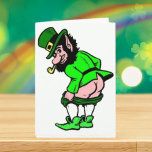 Mooning Leprechaun cards