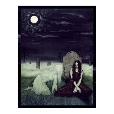 Moonlight Apparition Poster by elvenstarart