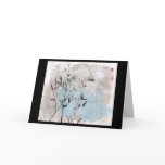 Moonlight Bamboo Blank Card