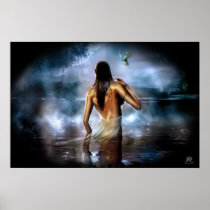 Moonlight bath posters