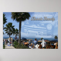 MOONLIGHT BEACH WOODIE MEET POSTERS