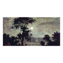 Moonlight By Blakelock Ralph Albert (Best Quality) Personalized Photo Card