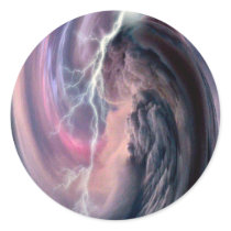 moonlight fire sticker_round