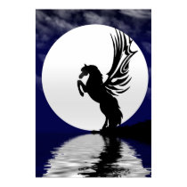 Moonlight Glow Poster posters