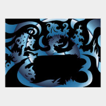 Moonlight Lake Drawing posters