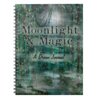 Moonlight & Magic Dream Journal Spiral Note Books