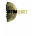 Moonlight Moon & Fleur de Lis back t-shirts by moonlitmuse Moonlight Moon & Fleur de Lis back t-shirts