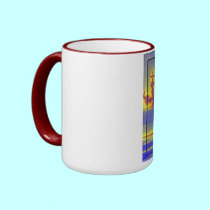 Moonlight Play Fractal Mug