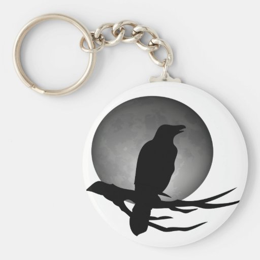 moonlight raven keychain