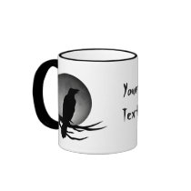 moonlight raven coffee mugs