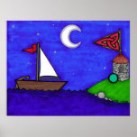 Moonlight Sail poster posters