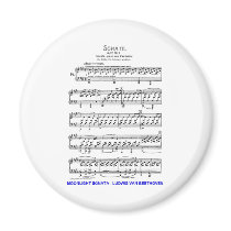 Moonlight-Sonata-Ludwig-Beethoven Magnets