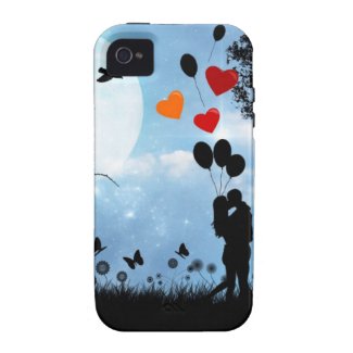 Moonlight Sweethearts iPhone 4/4S Cases