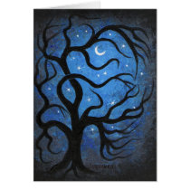 Moonlight tree cards
