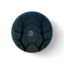 Moonlight Tree Silhouette buttons