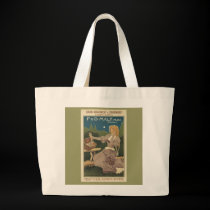 Moonlit Beauty beach tote bags