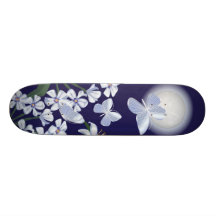 Moonlit Butterflies Skate Deck