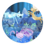 Moonlit cats and kittens Moonlit cats and kittens