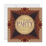 Moonlit Earth Lace Adult Dinner Party Invitations