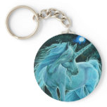 Moonlit Glade ~ Unicorn Keyring keychains