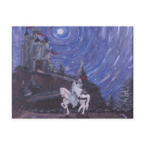 MOONLIT KNIGHT postcards by dequilla MOONLIT KNIGHT postcards