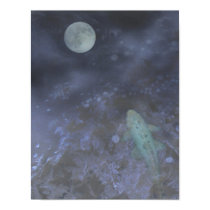 Moonlit Koi Archival Print
