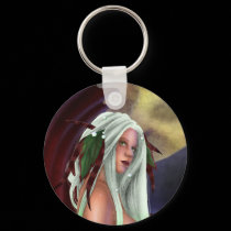 Moonlit Mermaid Keychain
