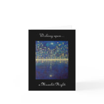 Moonlit Night Note Card