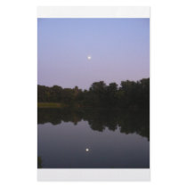 Moonlit Pond stationery by jeekers17 Moonlit Pond stationery