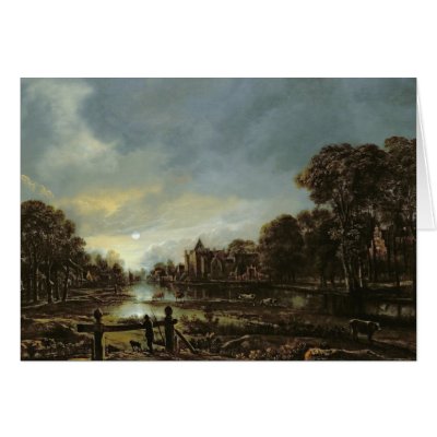 Landscape With Cottages