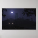 Moonlit Skyscraper posters