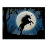 Moonlit Unicorn Postcard2