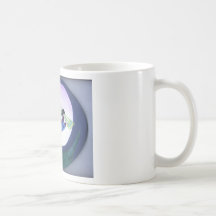 Moonlite Hand and Dragonfly Print Coffee Mug