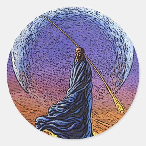 MoonMan Graphic Sticker