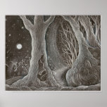 Moonrise at the Crossroads Poster