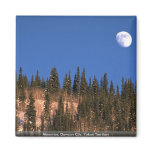 Moonrise, Dawson City, Yukon Territory Magnets