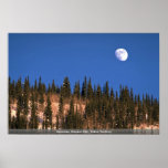 Moonrise, Dawson City, Yukon Territory posters