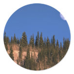 Moonrise, Dawson City, Yukon Territory stickers
