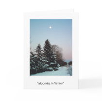 Moonrise in Winter cards by my_minnesota Moonrise in Winter cards