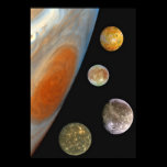 Moons of Jupiter Poster Print posters