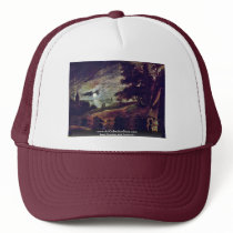 Moonscape By Brouwer Adriaen Mesh Hat