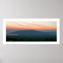 Moonset at Sunrise - Maui posters