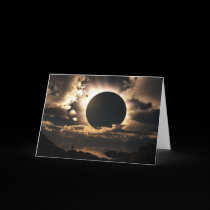 Moonshadow Greeting Card