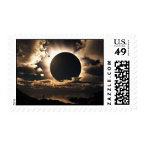 eclipse, sci-fi, alien, space, astronomy, wallpaper, desktop wallpaper, Stamp with custom graphic design