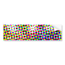 MoonShine and Shadow Artistic Formations Bumper Sticker