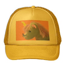 Moonstone the unicorn mesh hats