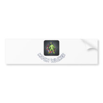 Moonwalker bumper stickers by naranjay Moonwalker bumper stickers